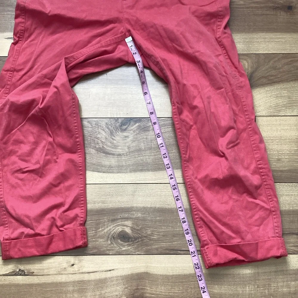 J Crew High Rise Girlfriend Ankle Chinos